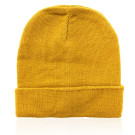 Gorro de punto elástico con dobladillo