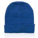 Gorro de punto elástico con dobladillo