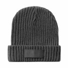 Gorro de punto de canalé