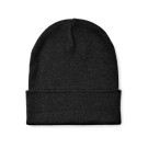Gorro de punto suave con dobladillo
