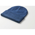 Gorro de punto suave con dobladillo
