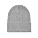 Gorro de punto suave con dobladillo