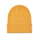 Gorro de punto suave con dobladillo