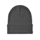 Gorro de punto suave con dobladillo