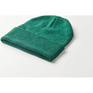 Gorro de punto suave con dobladillo