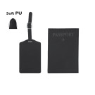 Set de viaje con funda de pasaporte y etiqueta para equipaje Set de viaje con funda de pasaporte y etiqueta para equipaje