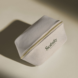 Neceser de poliéster de tacto suave y cuerpo firme 2