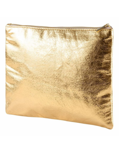 Neceser dorado plano