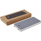 Power bank de 10000 mAh en ABS reciclado y rPET