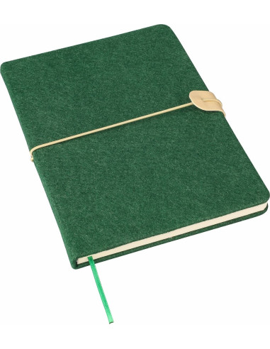 Libreta A5 de fieltro reciclado
