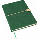 Libreta A5 de fieltro reciclado