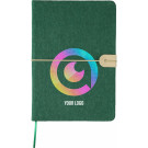 Libreta A5 de fieltro reciclado