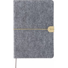 Libreta A5 de fieltro reciclado