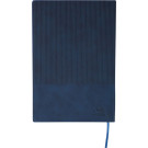 Set de libreta A5 de PU reciclado y bolígrafo de aluminio reciclado