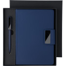 Pack de libreta A5 reciclada y bolígrafo de aluminio reciclado