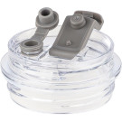 Botella termo 500ml con pajita y doble tapa