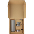 Botella termo 500ml con pajita y doble tapa