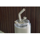 Botella termo 500ml con pajita y doble tapa