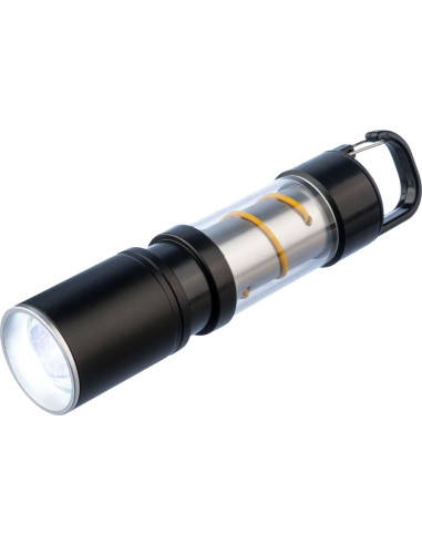 Linterna multifunción compacta con mosquetón