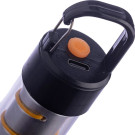 Linterna multifunción compacta con mosquetón