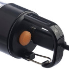 Linterna multifunción compacta con mosquetón