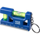 Llavero con nivel de burbuja doble magnético