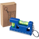 Llavero con nivel de burbuja doble magnético