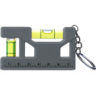 Llavero con nivel de burbuja doble magnético