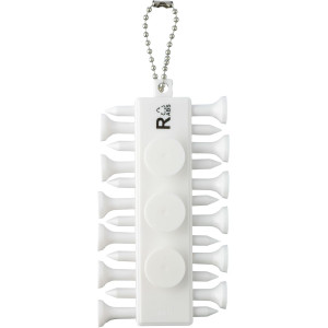 Juego de 12 tees de golf de ABS reciclado