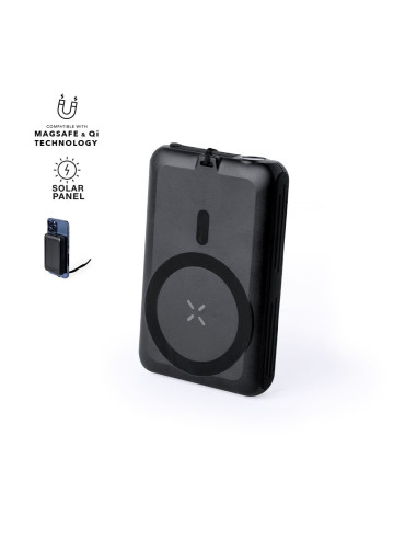 Powerbank solar de carga inalámbrica 5000 mAh