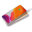 Powerbank inalámbrica de bambú y fibra de trigo 5000 mAh