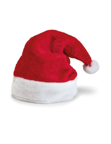 Gorro de Papá Noel de felpa suave