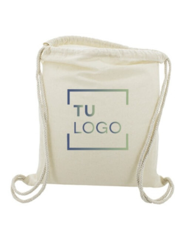 Mochila de cuerdas en algodón natural | Mochila de algodón