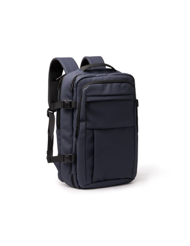 Mochila de viaje extensible de cuero sintético 30L