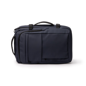 Mochila de viaje extensible de cuero sintético 30L 2