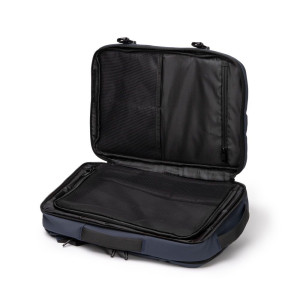 Mochila de viaje extensible de cuero sintético 30L 2