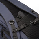 Mochila de viaje extensible de cuero sintético 30L