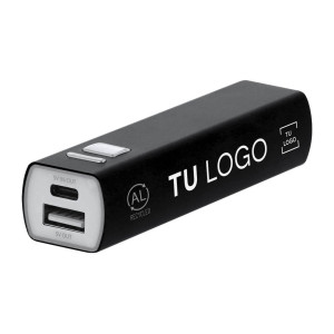 Power bank de aluminio reciclado 2600mAh