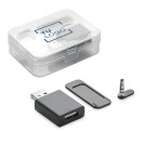 Pack bloqueador USB, micrófono y webcam