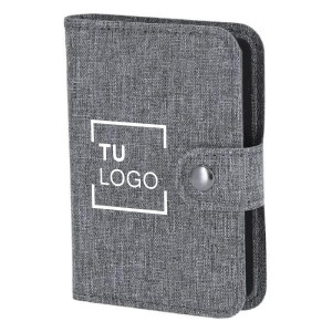 Set de cargador inalámbrico en estuche de RPET 2