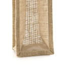 Bolsa para botellas de vino | Bolsa de yute para botella