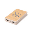 Power Bank de fibra de trigo y base de fibras naturales