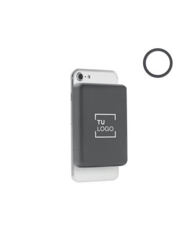 Batería Externa Inalámbrica 5000mAh y Cargador Magnético 15W