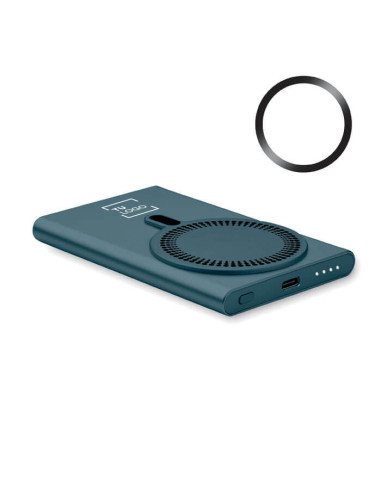 Batería portátil de 5000mAh con cargador magnético de 15W