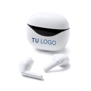 Auriculares inalámbricos con base cargadora