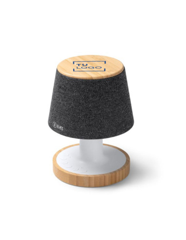 Lámpara altavoz 5W de rPET y bambú