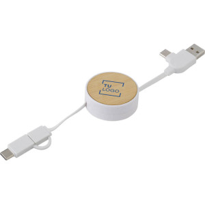 Set de Cables Extensible USB-C, Lightning y USB-A