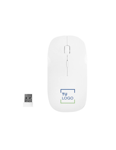 Ratón de ordenador inalámbrico | Ratón de pc metalizado