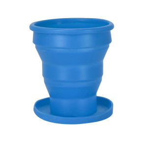 Set de cepillo de dientes y vaso plegable para viaje