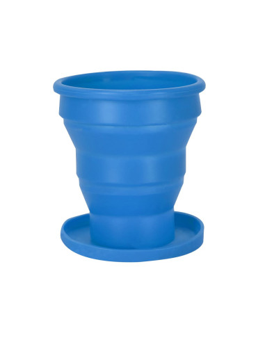 Set de cepillo de dientes y vaso plegable para viaje